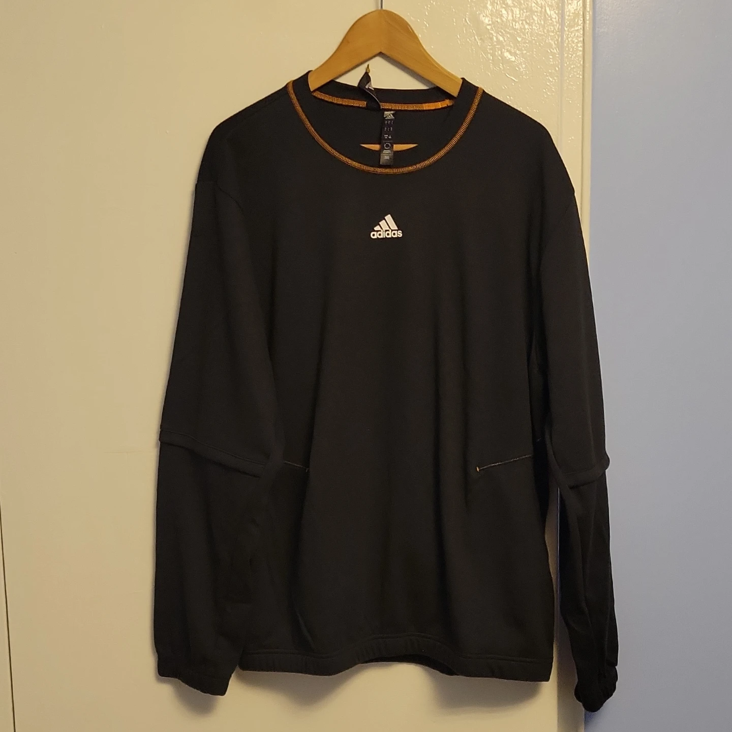 Adidas Men's Travel Lightweight Hoodie - Black, Size L - photo 3