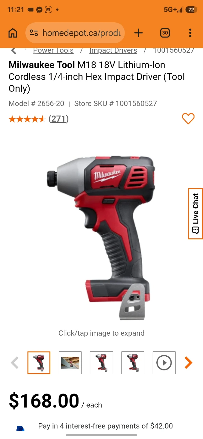 Milwaukee M18 Cordless 1/4-inch Hex Impact Driver - photo 5