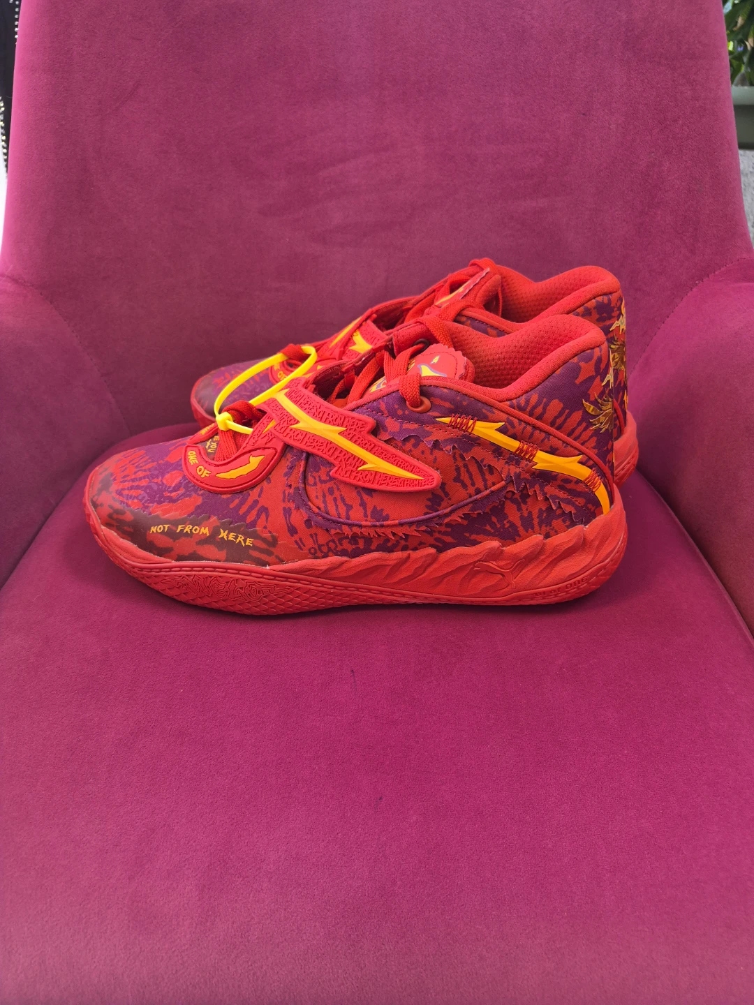Puma MB.01 Low "Not From Here" Red/Yellow