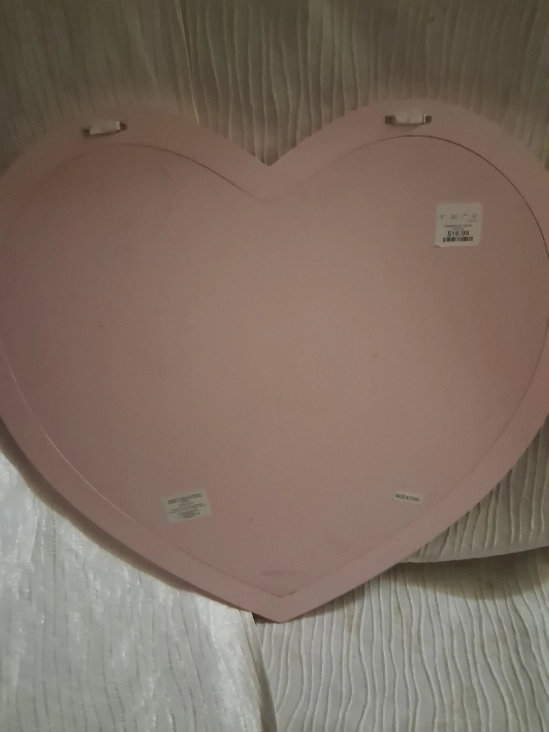 Pink Heart Photo Display Frame - photo 2