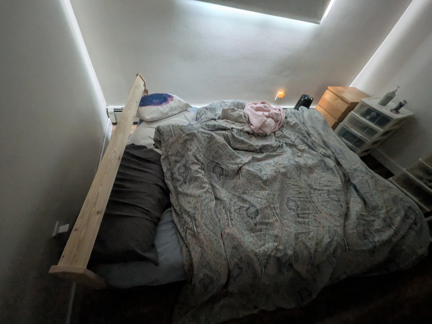 IKEA Wooden Bed Frame and mattress - photo 5