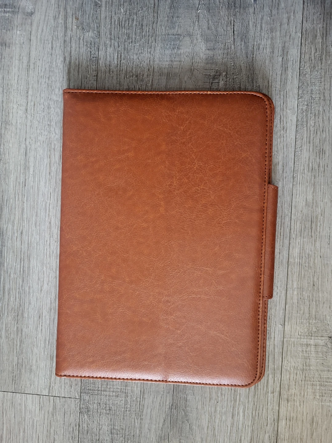 Universal Tablet Case Brown Faux Leather - photo 2