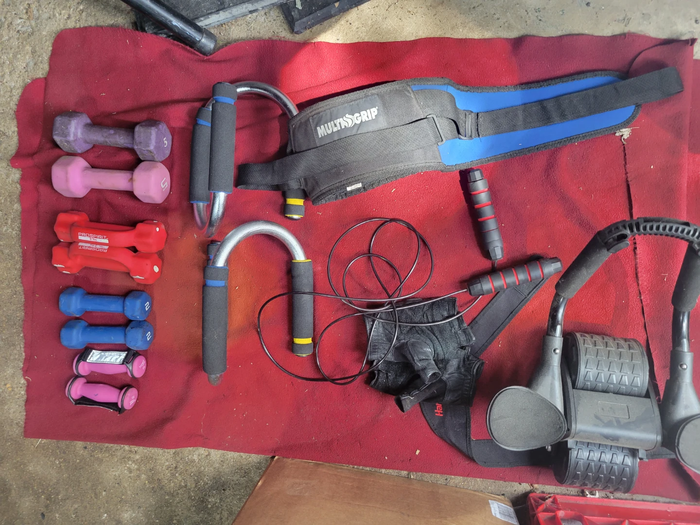 SMALL DUMBBELLS 1s  2s. 3s. 5s  JUMP ROPE - photo 2