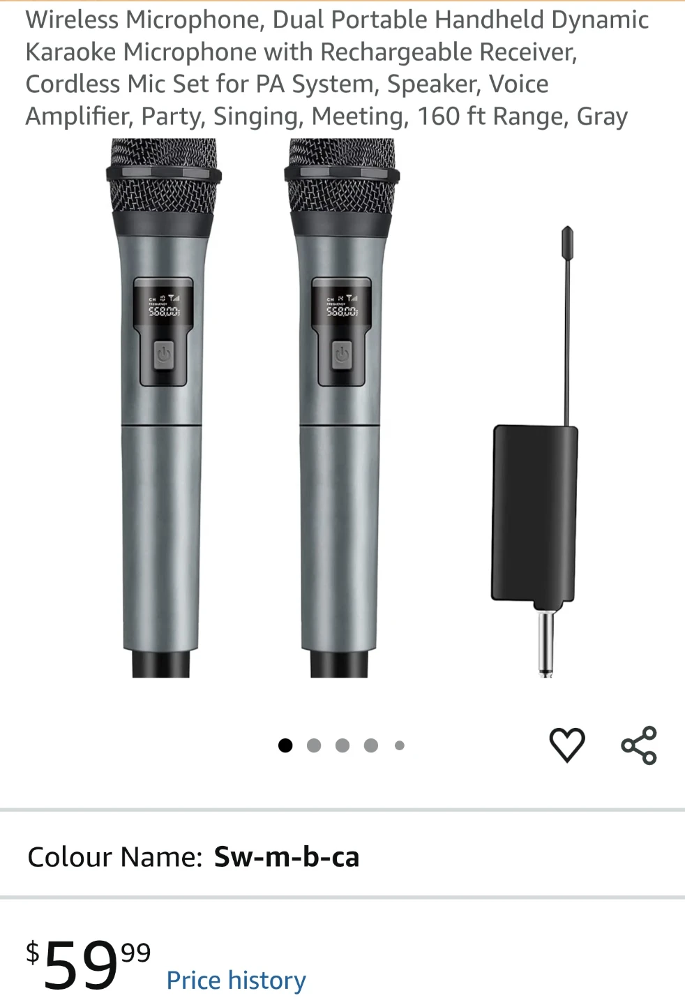 Smart Wireless Microphone U50 Set - photo 3