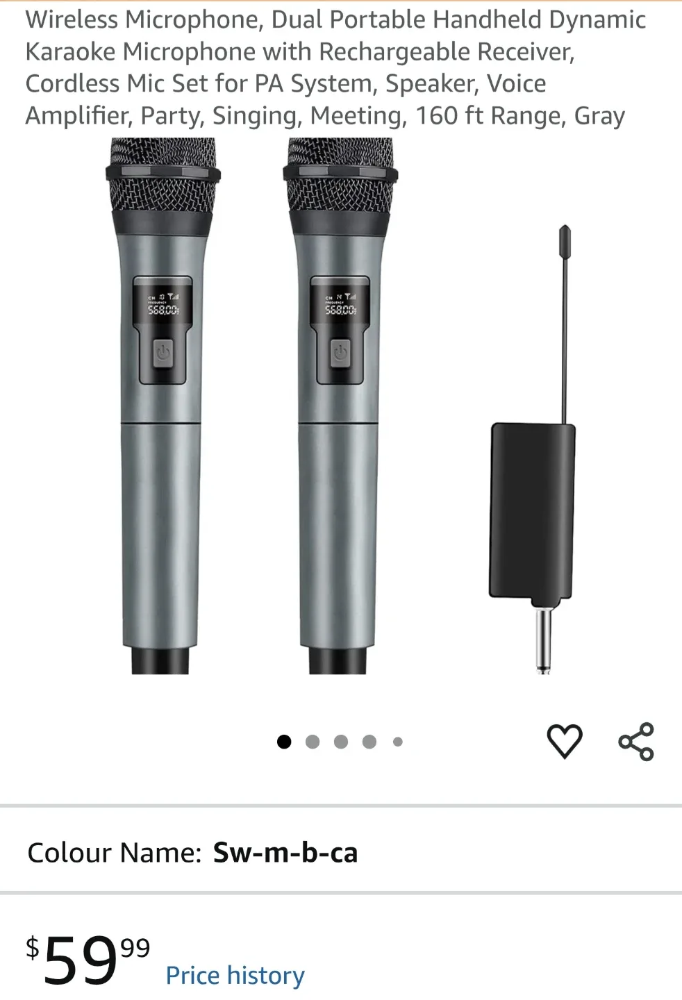 Smart Wireless Microphone U50 Set - photo 3