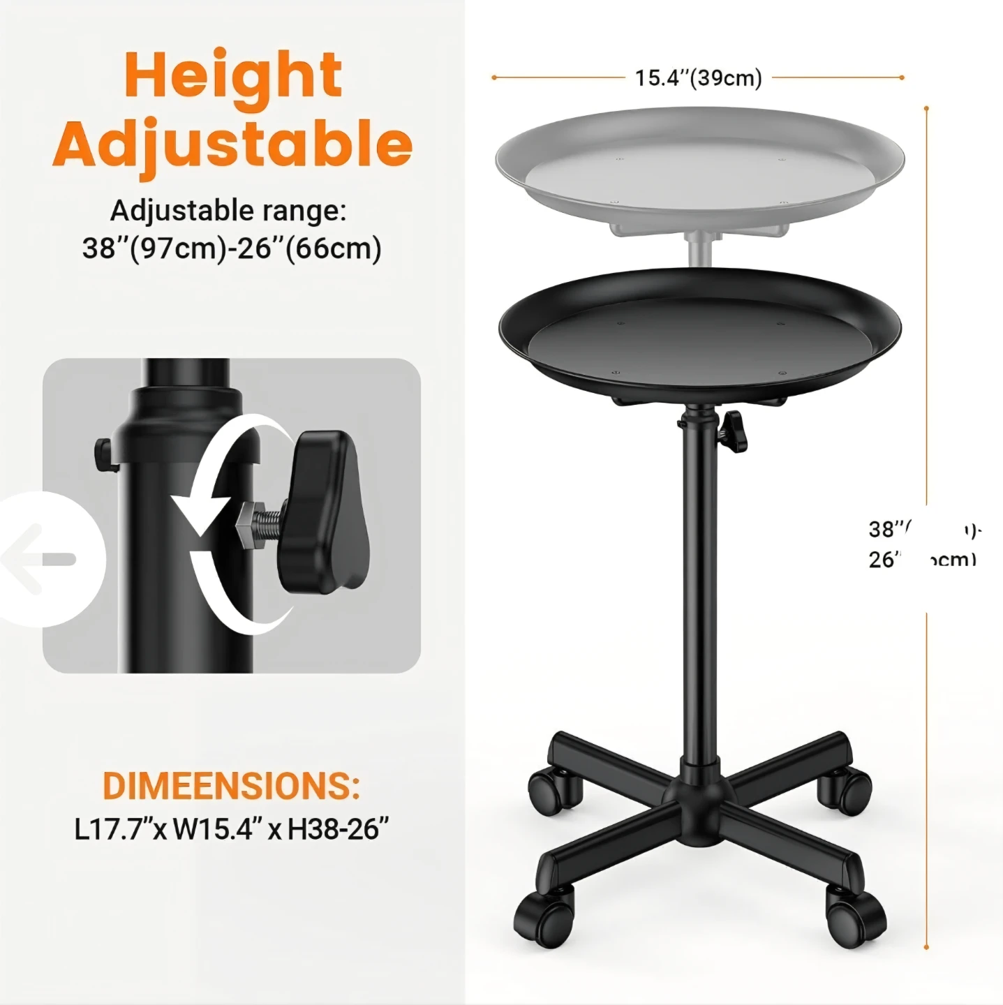Salon tray cart (New) - photo 2