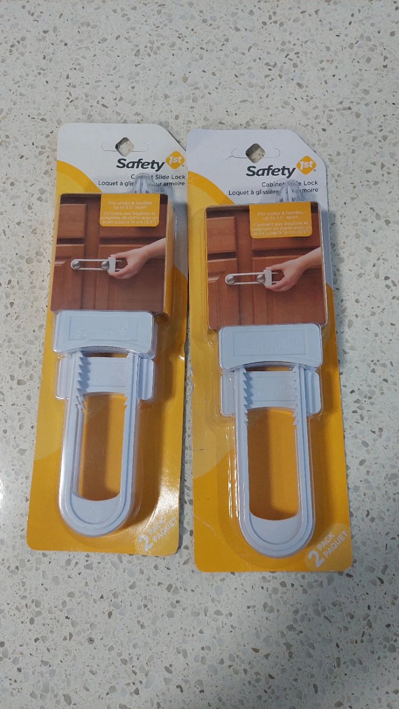 Safety 1st Cabinet Slide Locks - 2 Pack