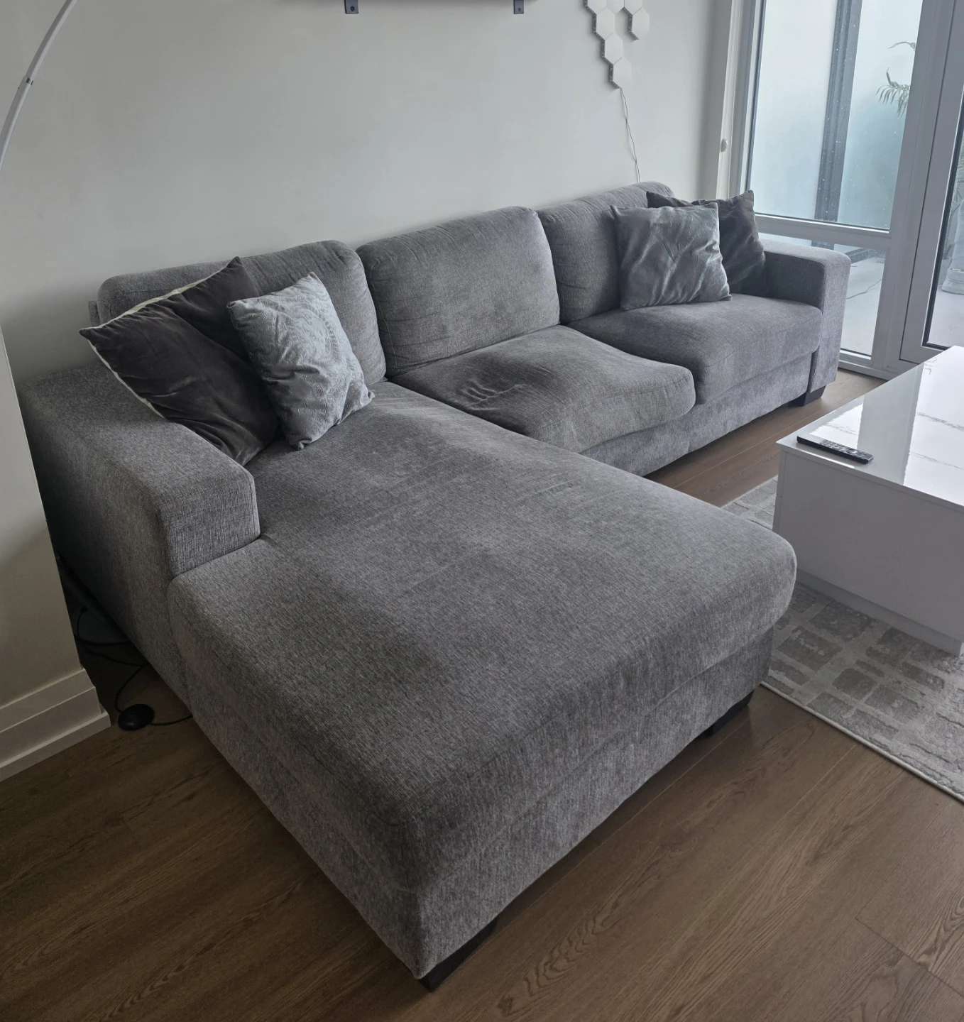 Hot Deal L-shaped grey sofa - photo 2