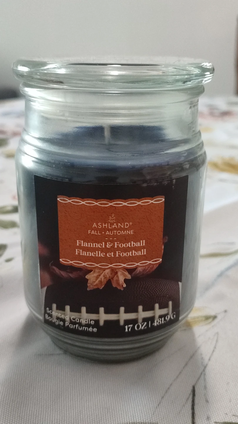 Ashland Flannel & Football Scented Candle 17oz