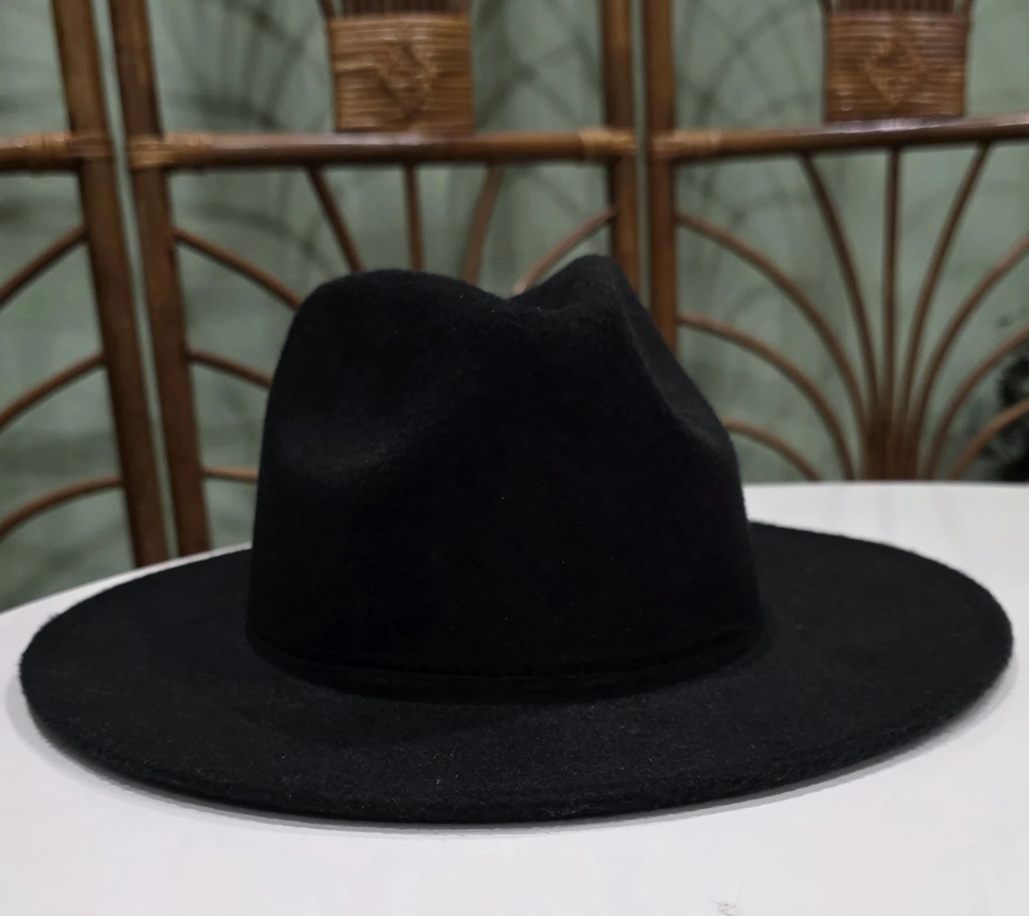 Black wide brim Hat - photo 5