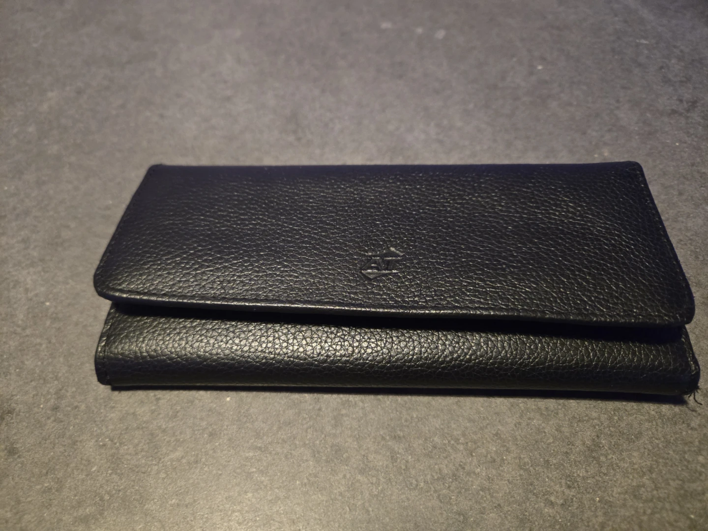 Black Genuine Leather Wallet - photo 3