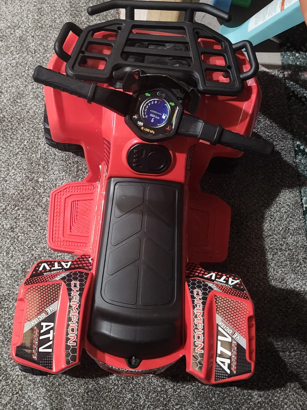 Red ATV Ride-On Toy