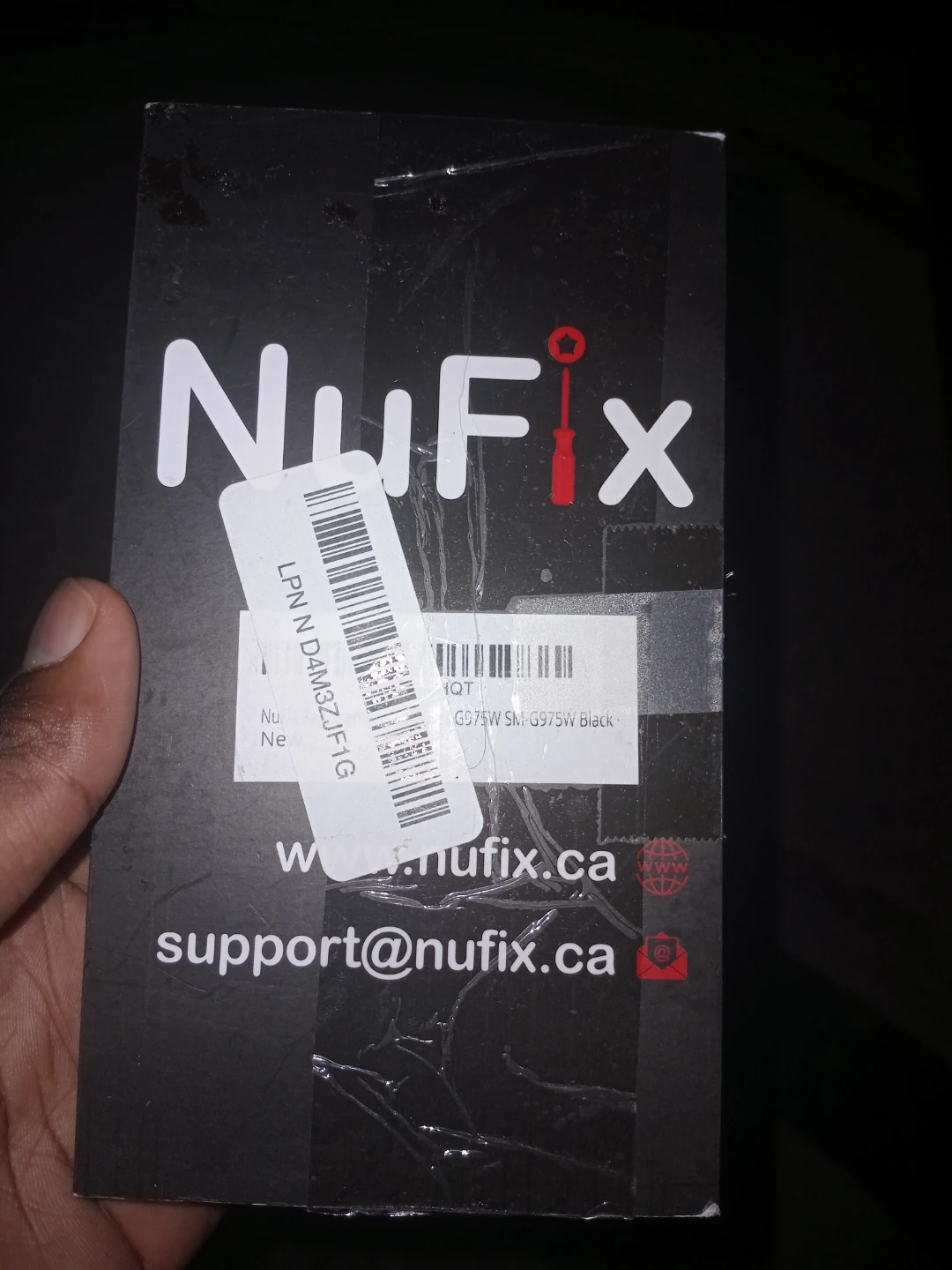 NuFix G975W SM-G975W Black