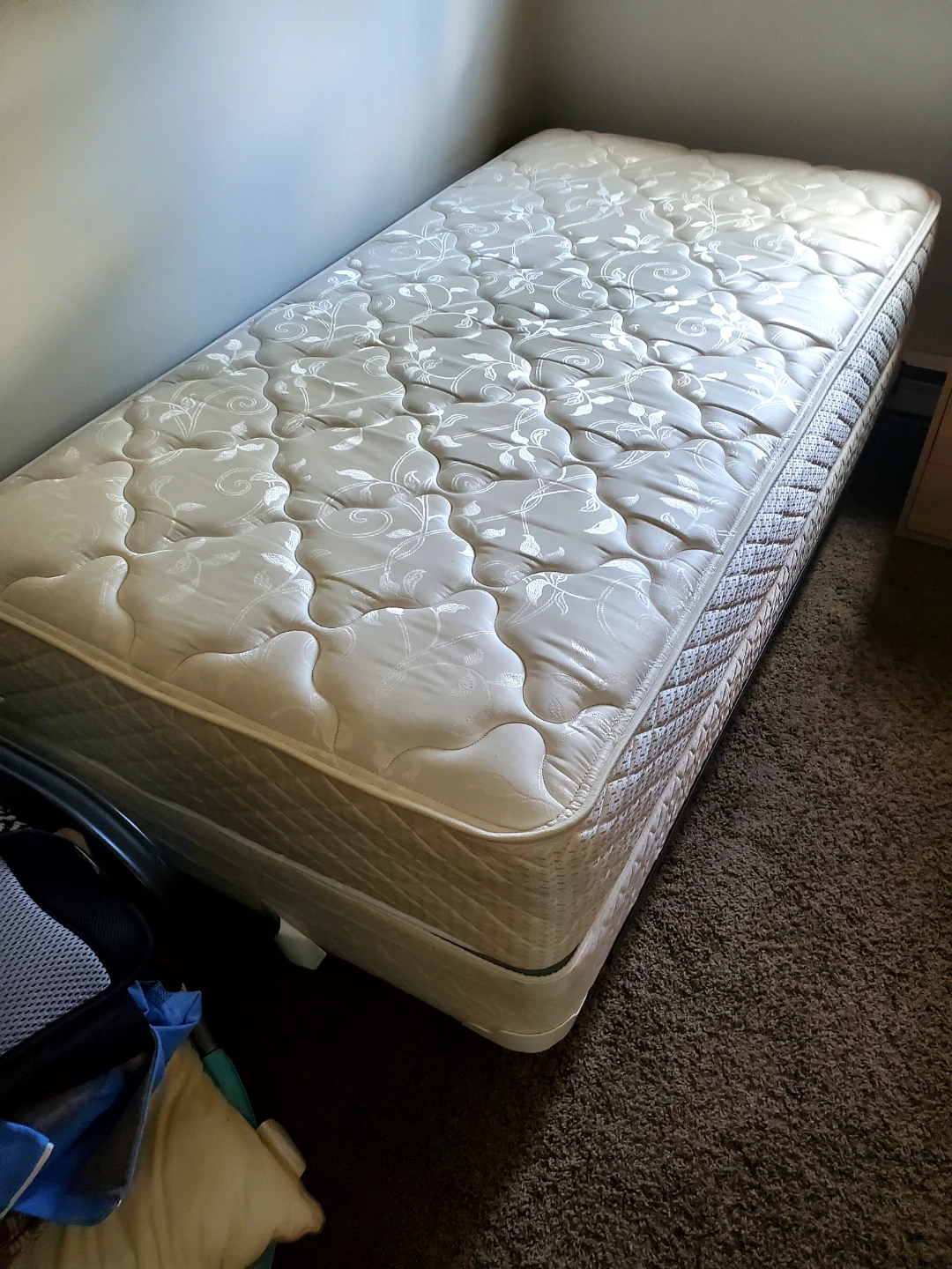 Single Size Mattress and Box Spring