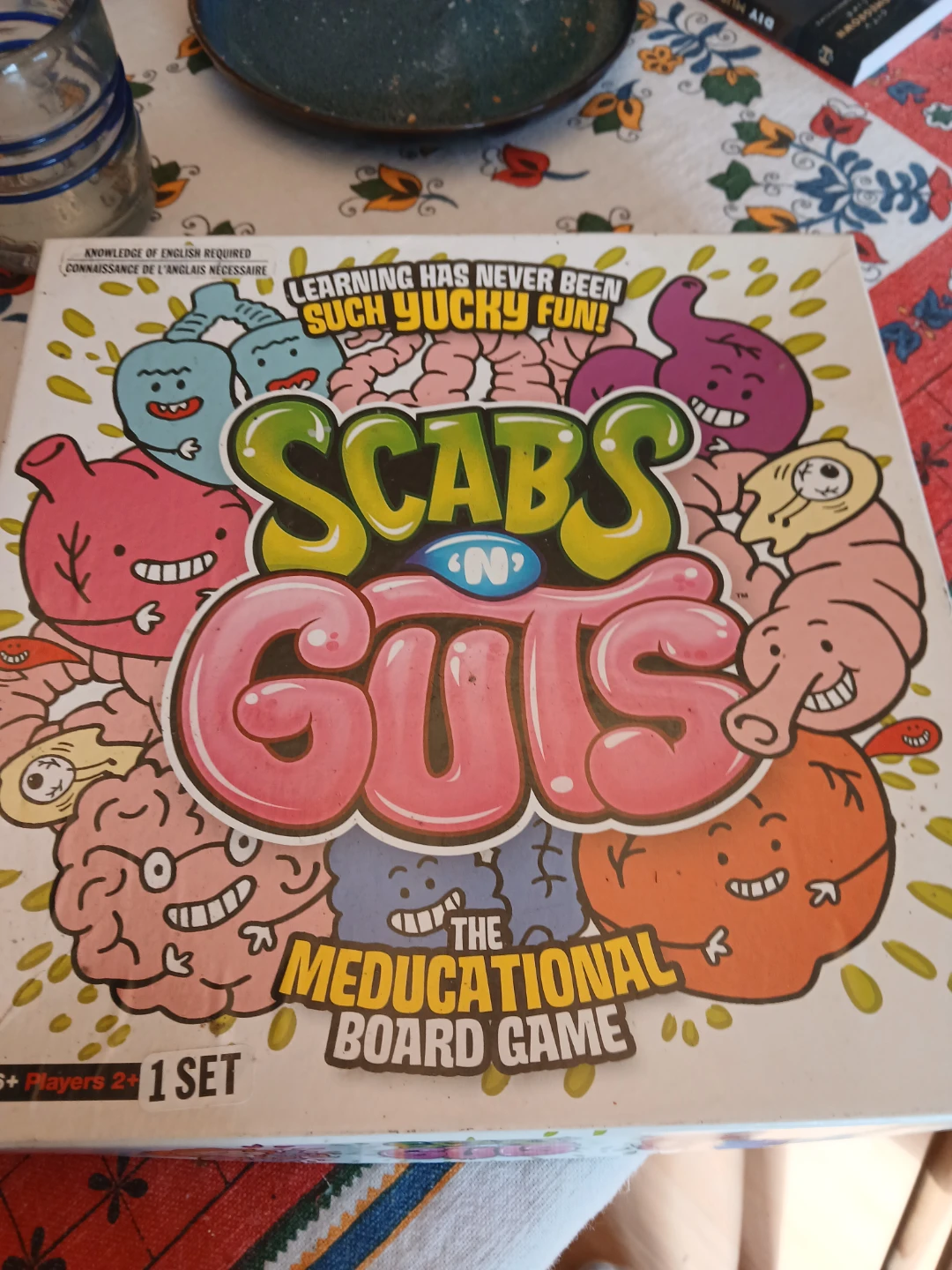 Scabs 'N' Guts Meducational Board Game
