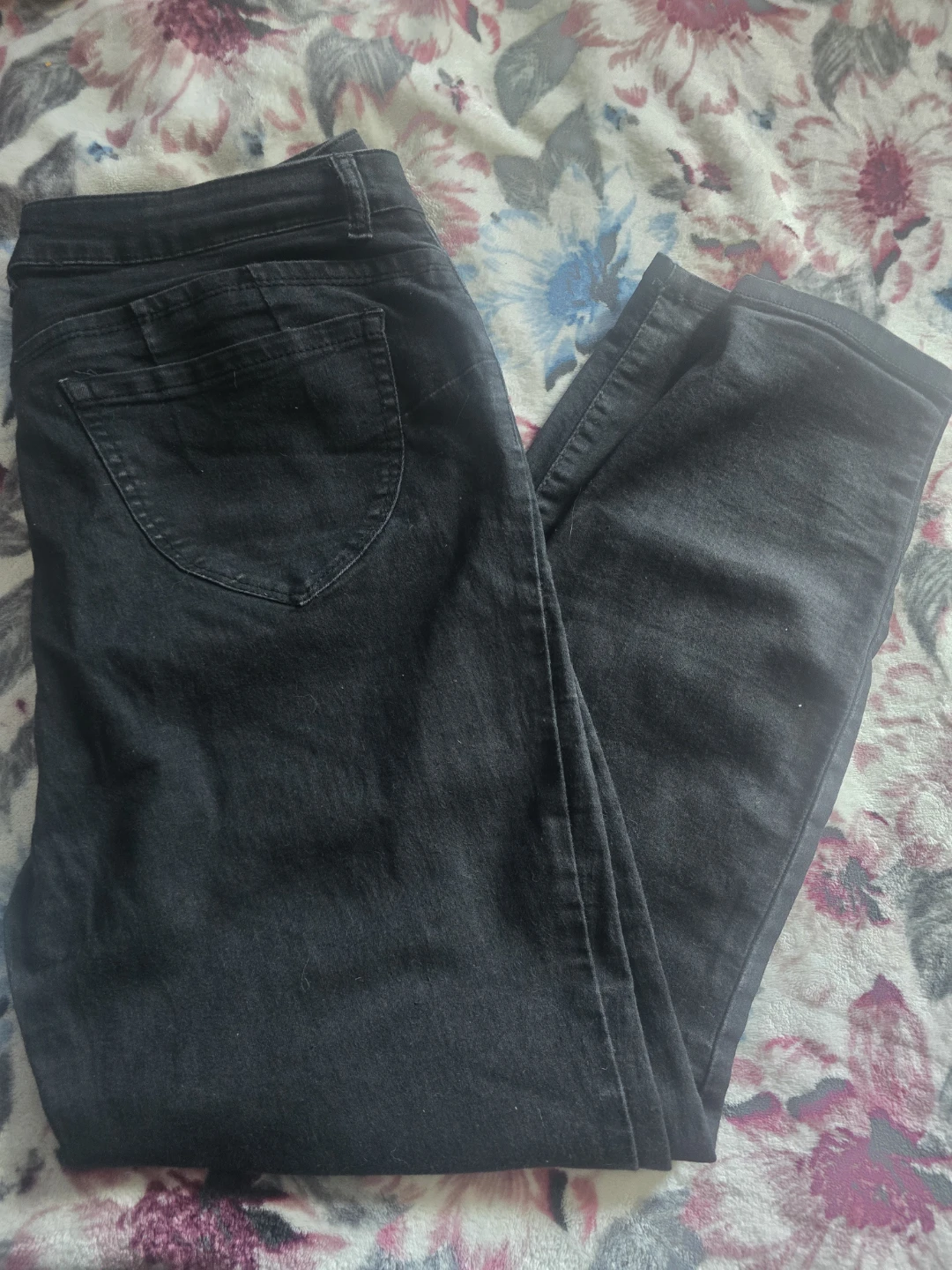 🏈Fashion Nova Black Jeans Size 16 - photo 3