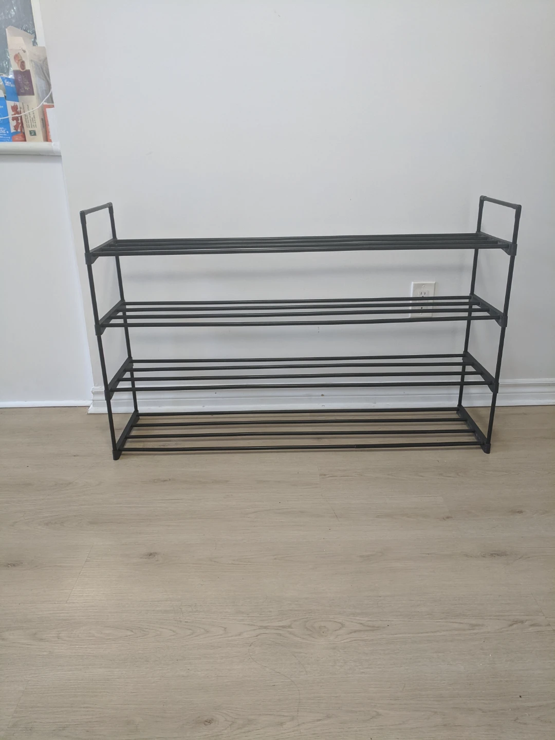 Big Four-Tier Metal Shoe Rack