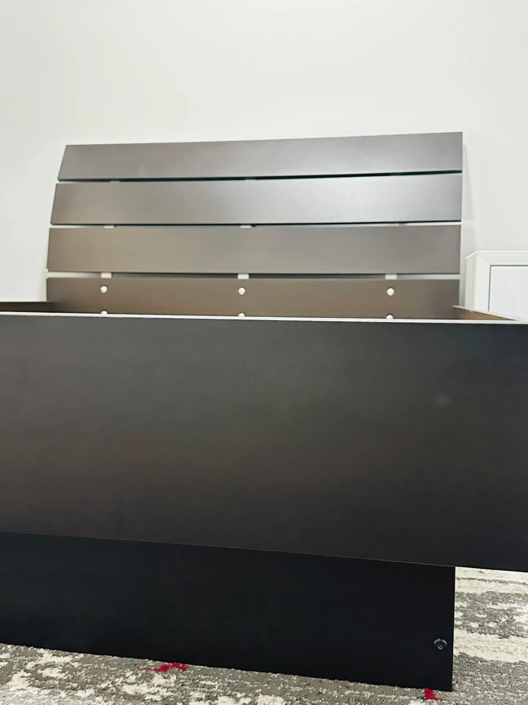 Tvilum Bed Frame and queen mattress - photo 2