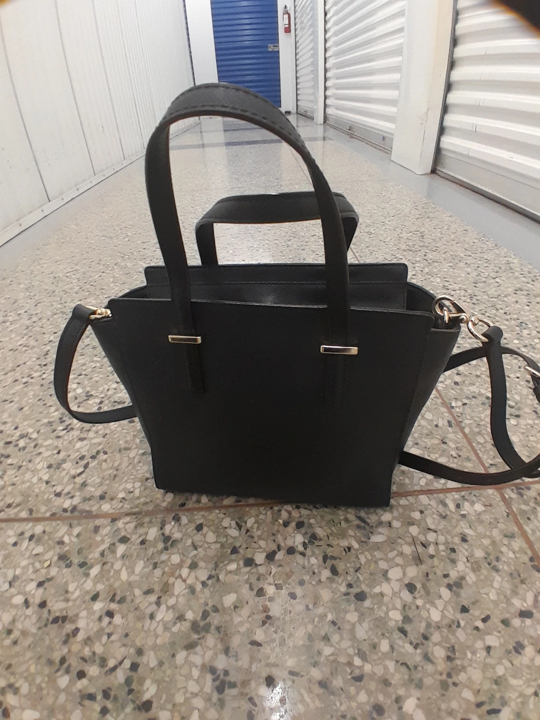 Kate Spade Black Handbag Portable Mini  Size 25 X 23 CM - photo 3