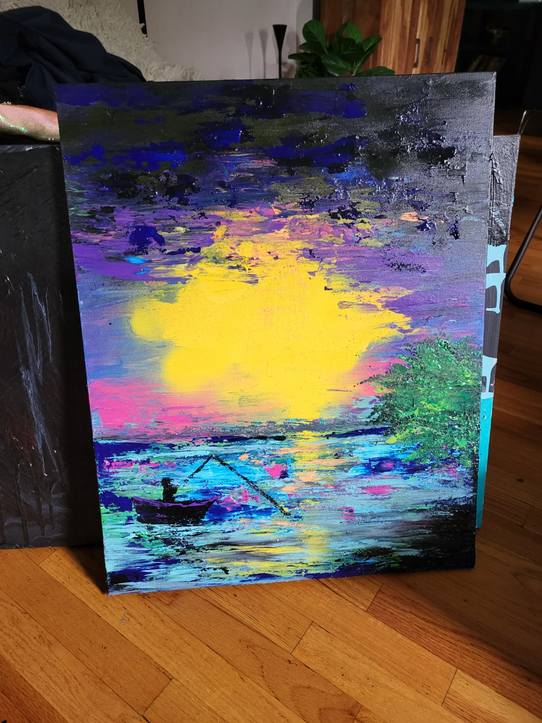 Handmade painting canva made by me - photo 2