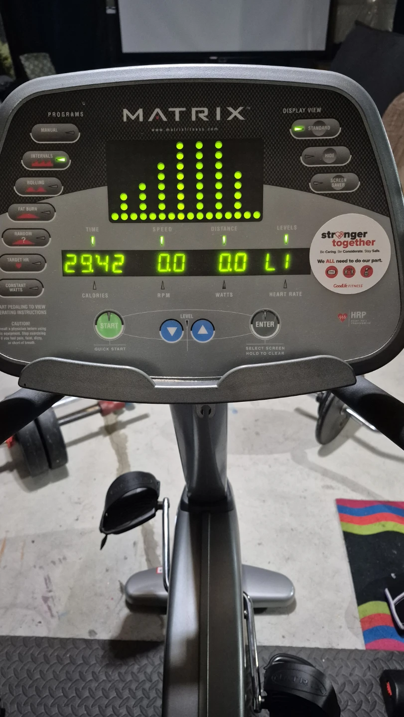Matrix Recumbent Exercise Bike