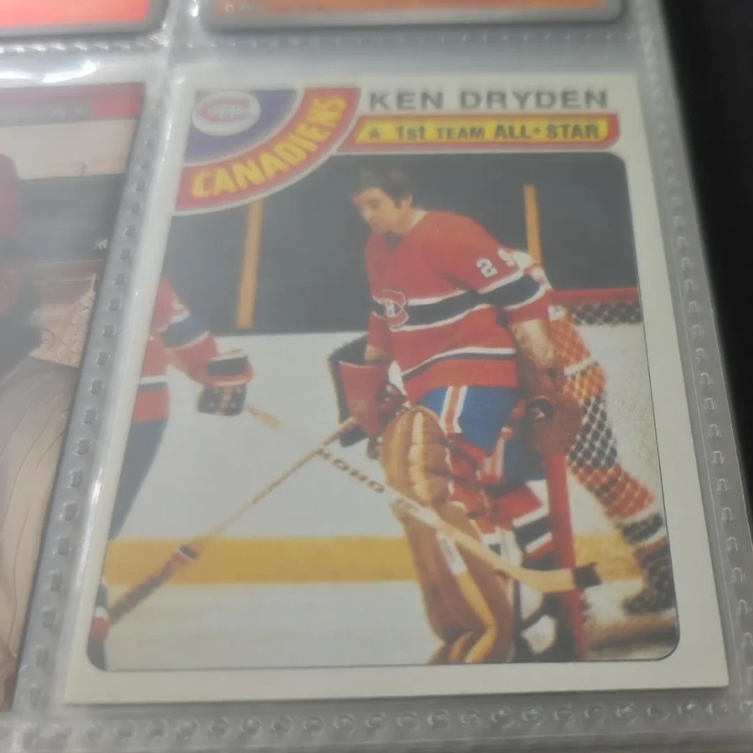Ken Dryden Canadiens 1st Team All-Star Hockey Card