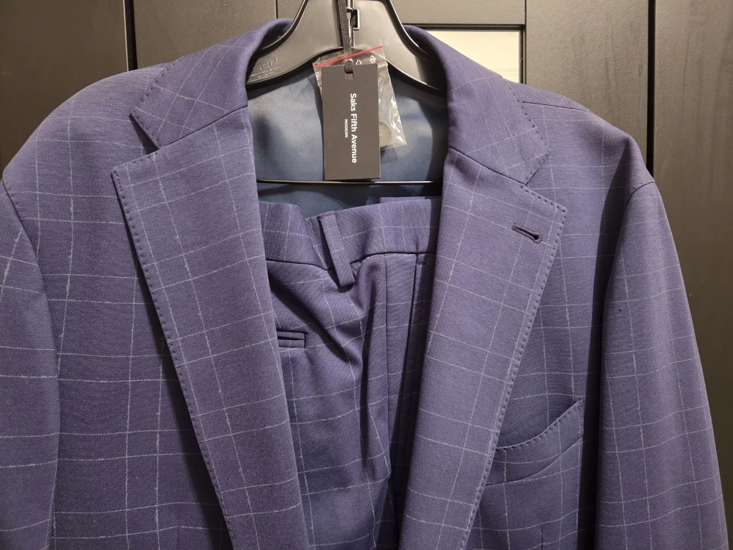 Saks Fifth Avenue Modern Suit Size 46R - photo 3