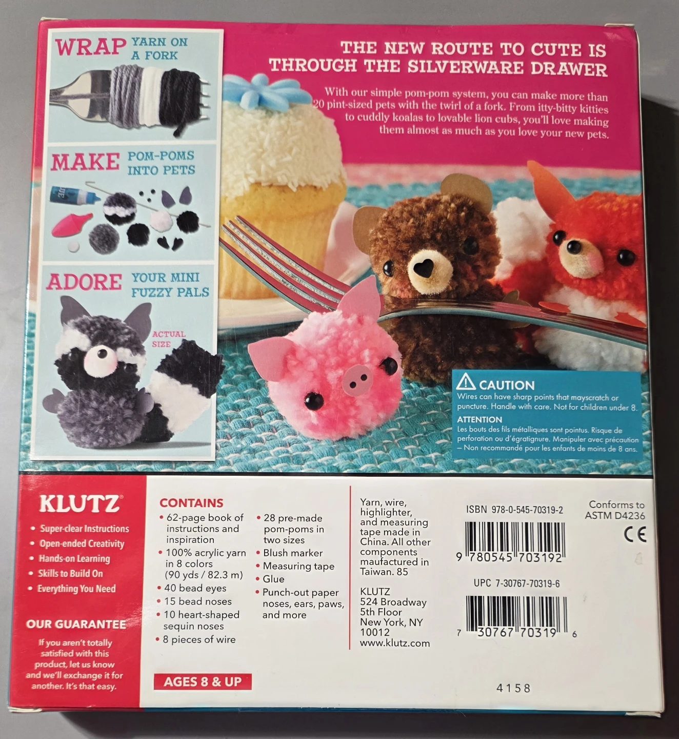Klutz Mini Pom-Pom Pets Craft Kit - photo 2
