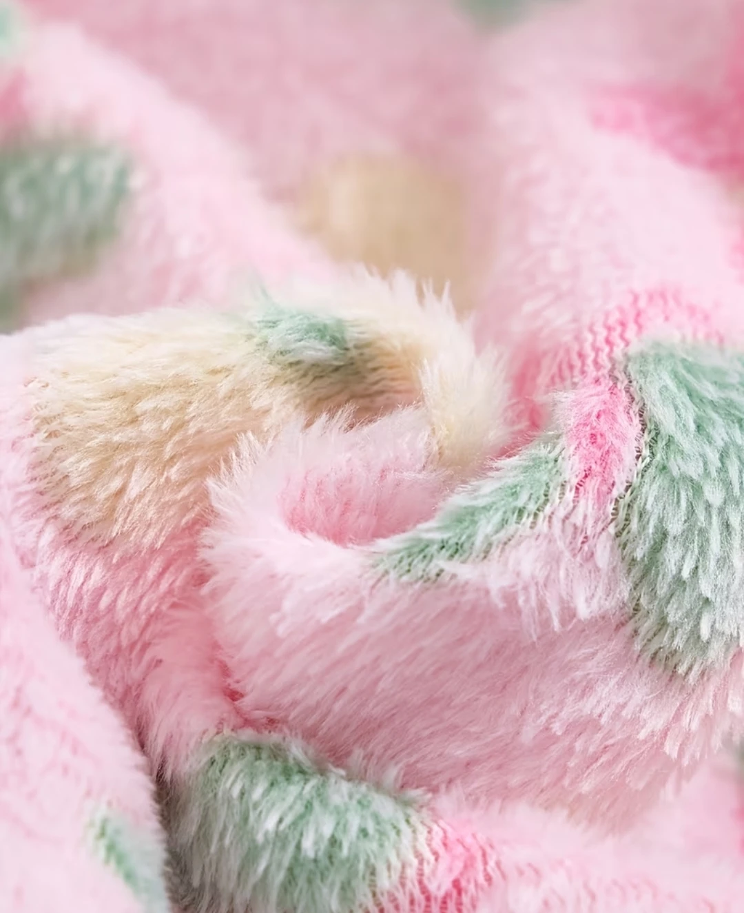 Baby pink butterfly print bathrobe - photo 3