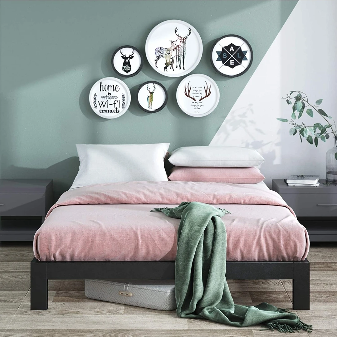 Brand New - Black Metal Bed Frame - photo 5