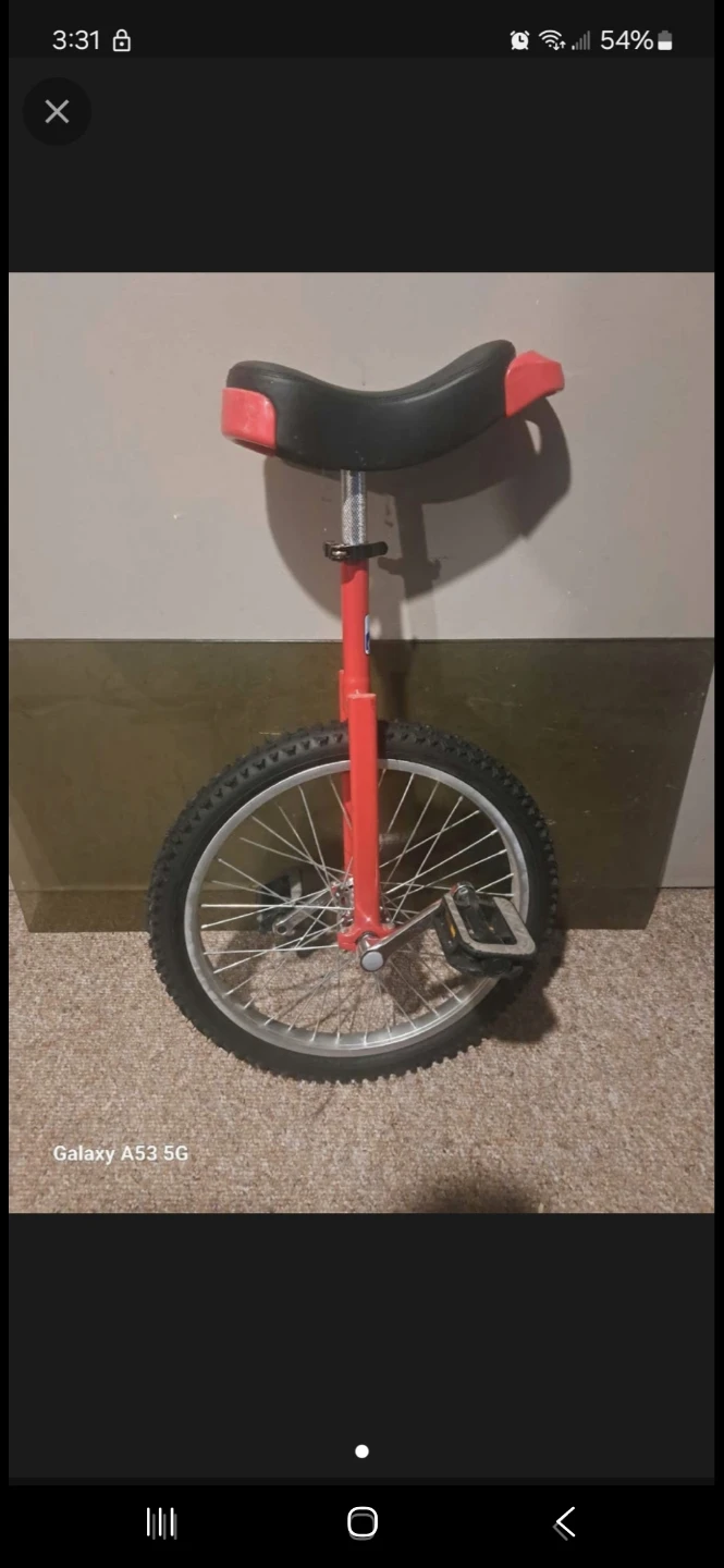 Red Unicycle
