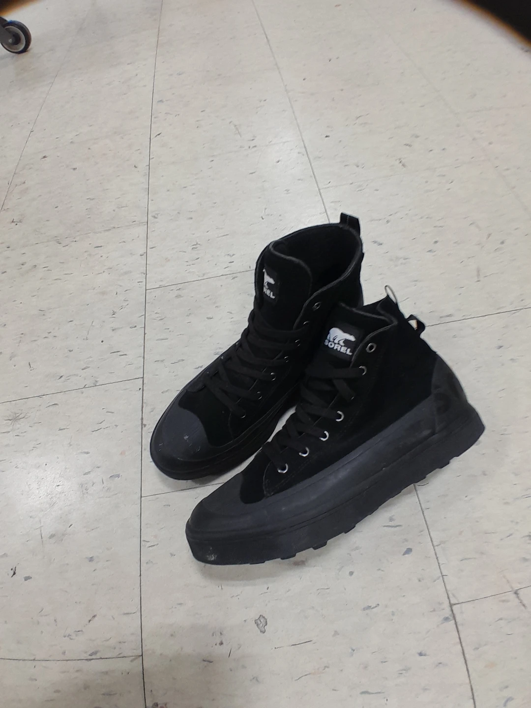 Sorel black high-top sneakers Men's Size 11 - photo 4