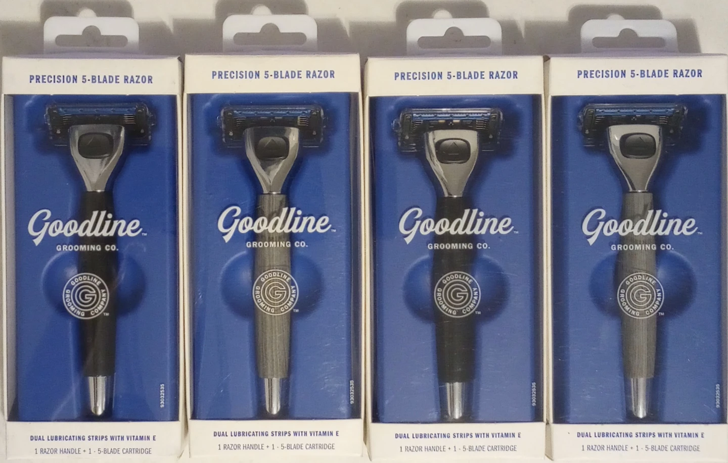 Goodline Precision 5-Blade Razor 4-pack