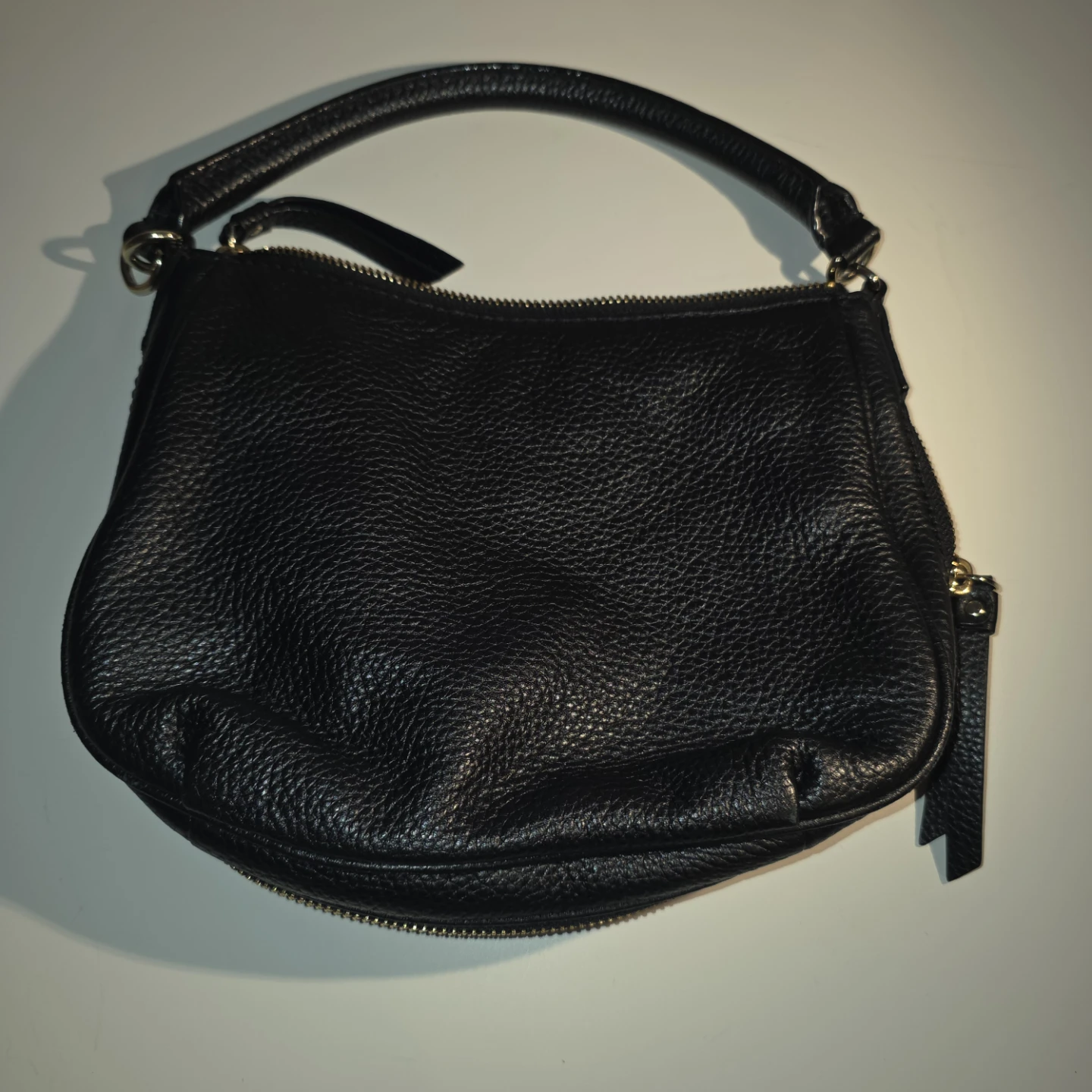 Kate Spade New York Black Pebble Leather Mini Handbag - photo 2
