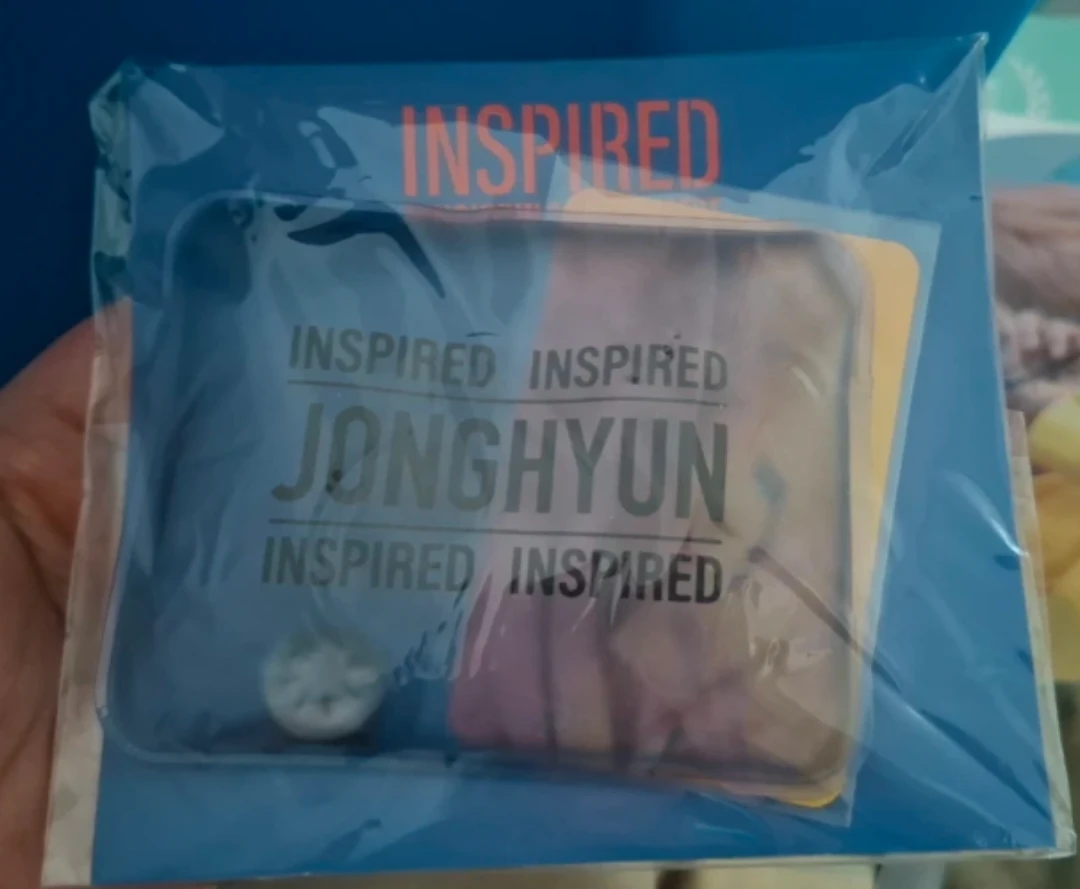 SHINee Jonghyun INSPIRED concert merch hand warmer