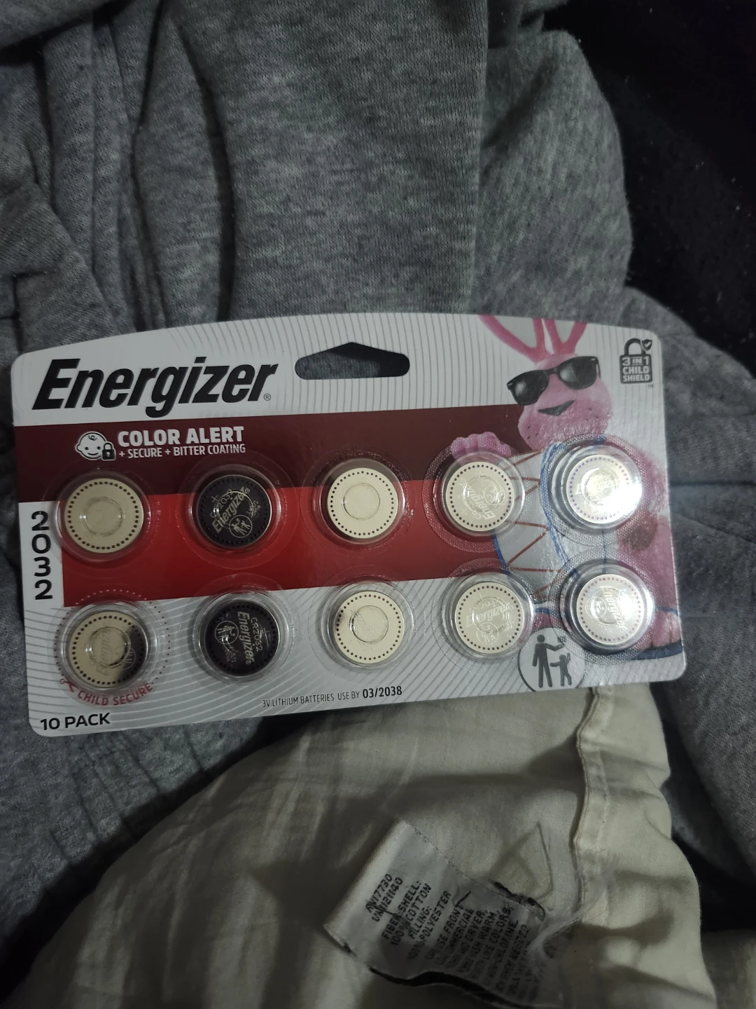 Energizer CR2032 Lithium Batteries - 10 Pack