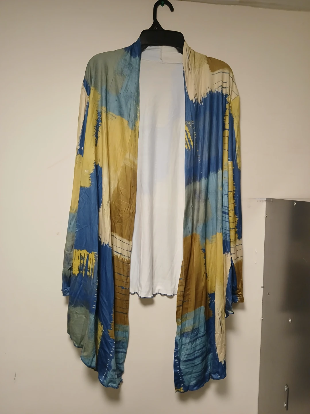 Abstract Print Women's Cardigan Shirt - photo 5