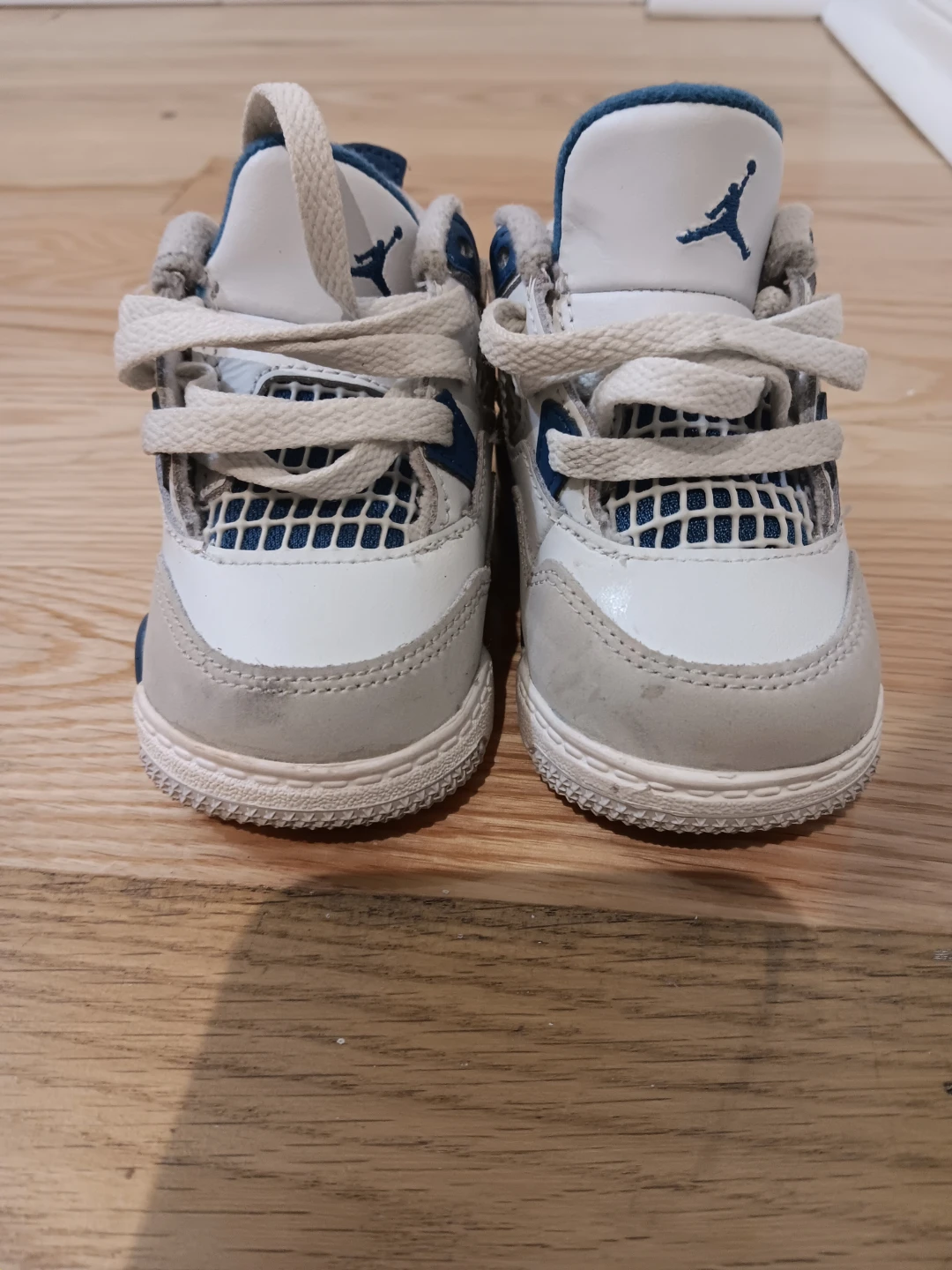 4C Nike Air Jordan 4 Retro Military Blue Toddler - photo 2