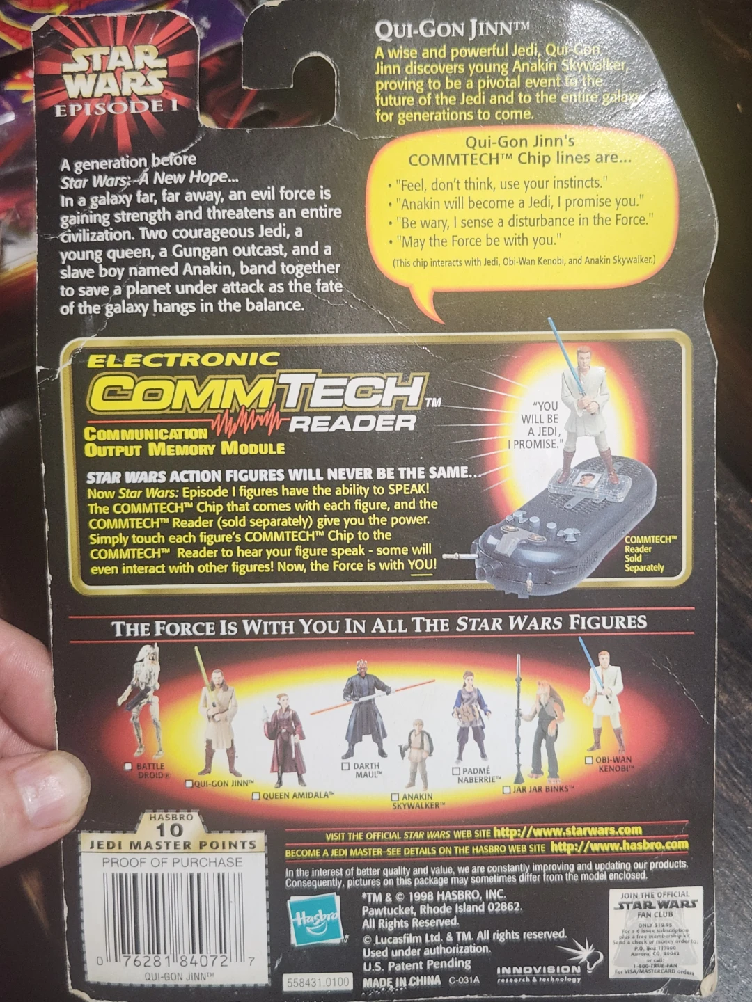 Star Wars Episode I 1999 Action Figures - photo 3