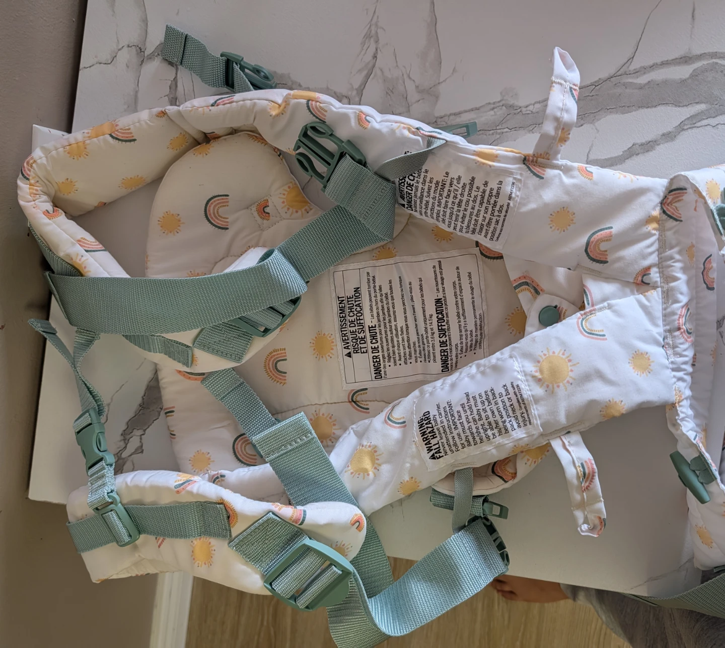 Infantino Flip 4-in-1 Baby Carrier - Rainbow - photo 5