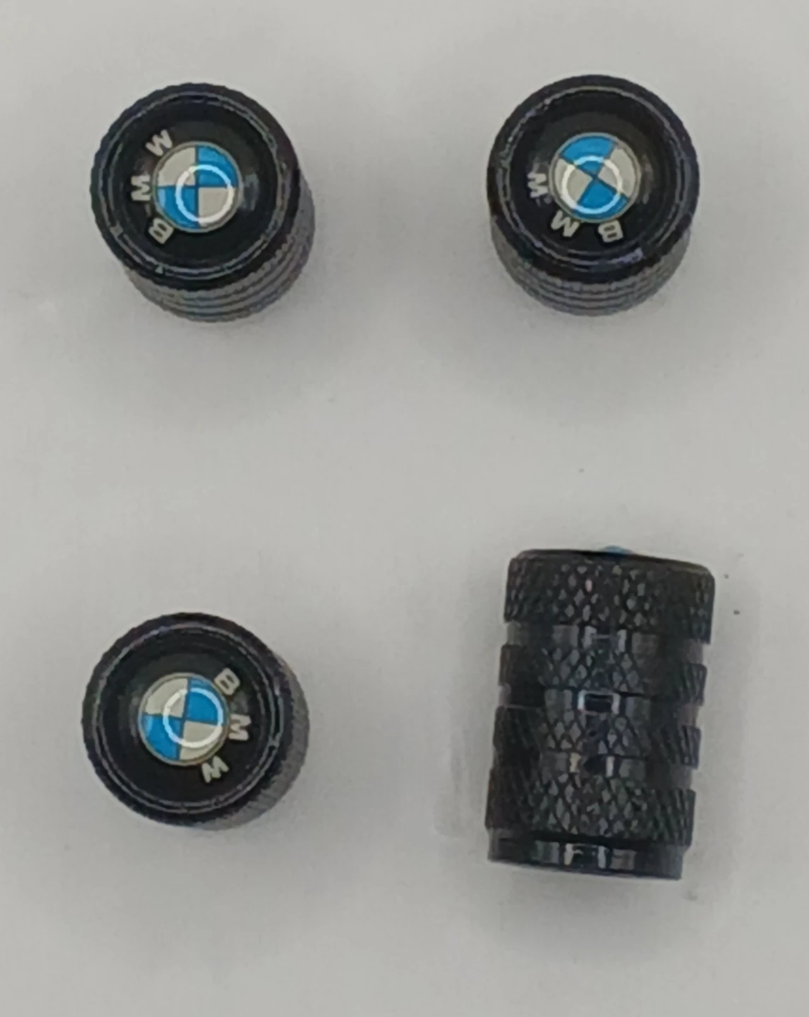 BMW Tire Valve Stem Caps (Set of 4)