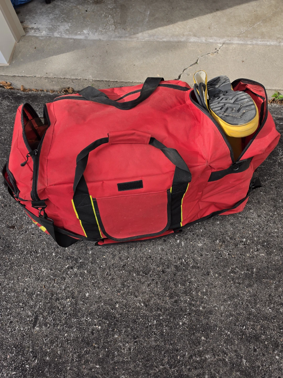 Firefighter Bunker Gear Set with Helmet and Boots - photo 5