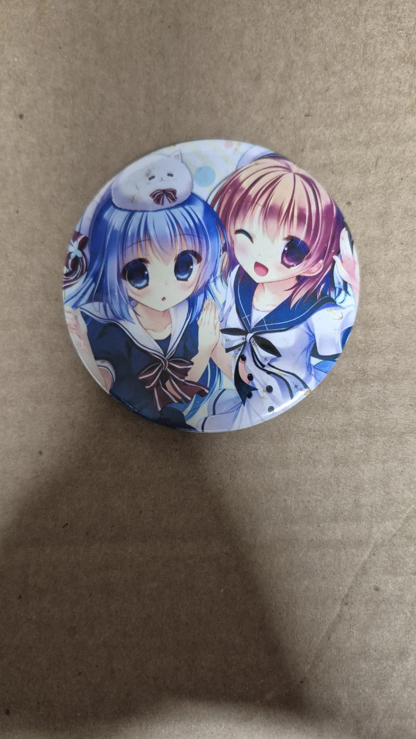 Anime Style Character Pin