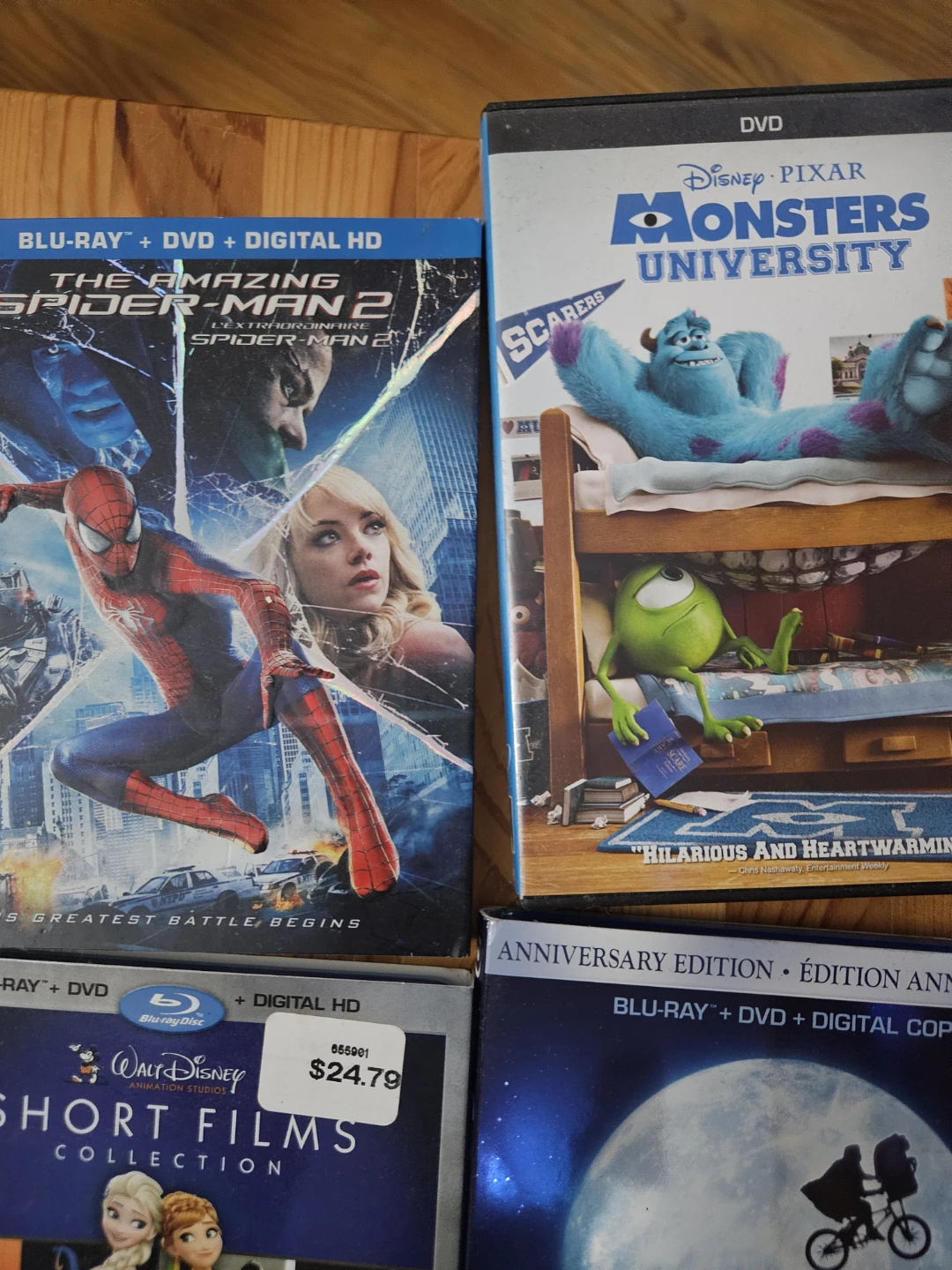 Set of 6  Blu-ray and DVD Movies - photo 3