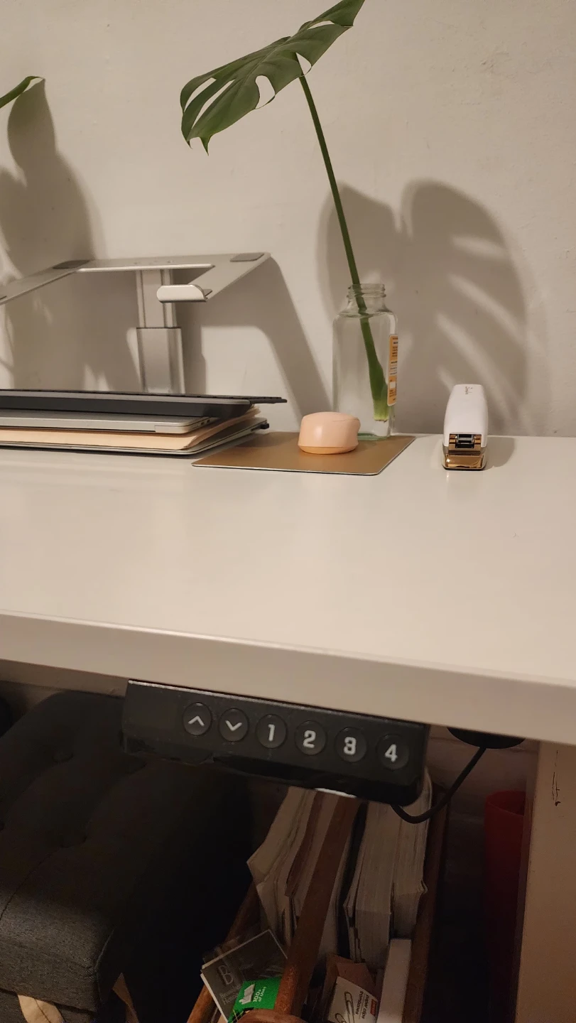 White Standing Desk - photo 2