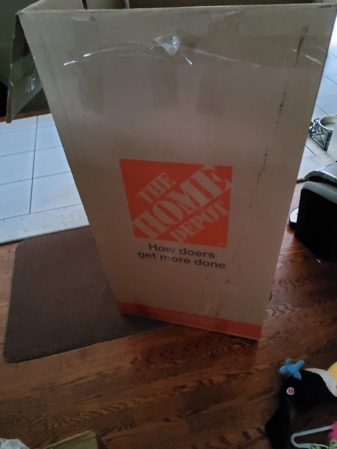 2x home depot wardrobe moving box