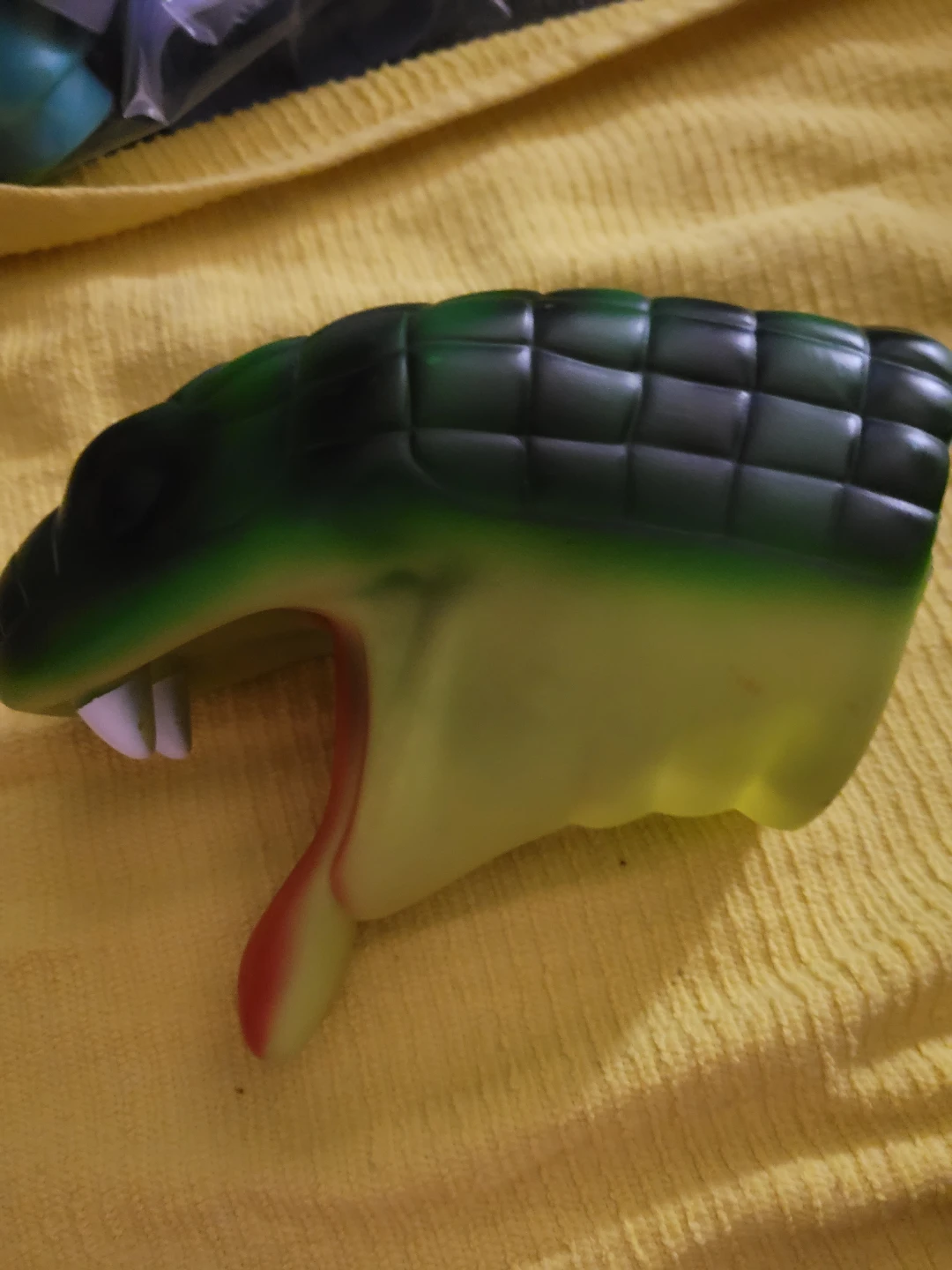 Snake hand puppet - photo 3