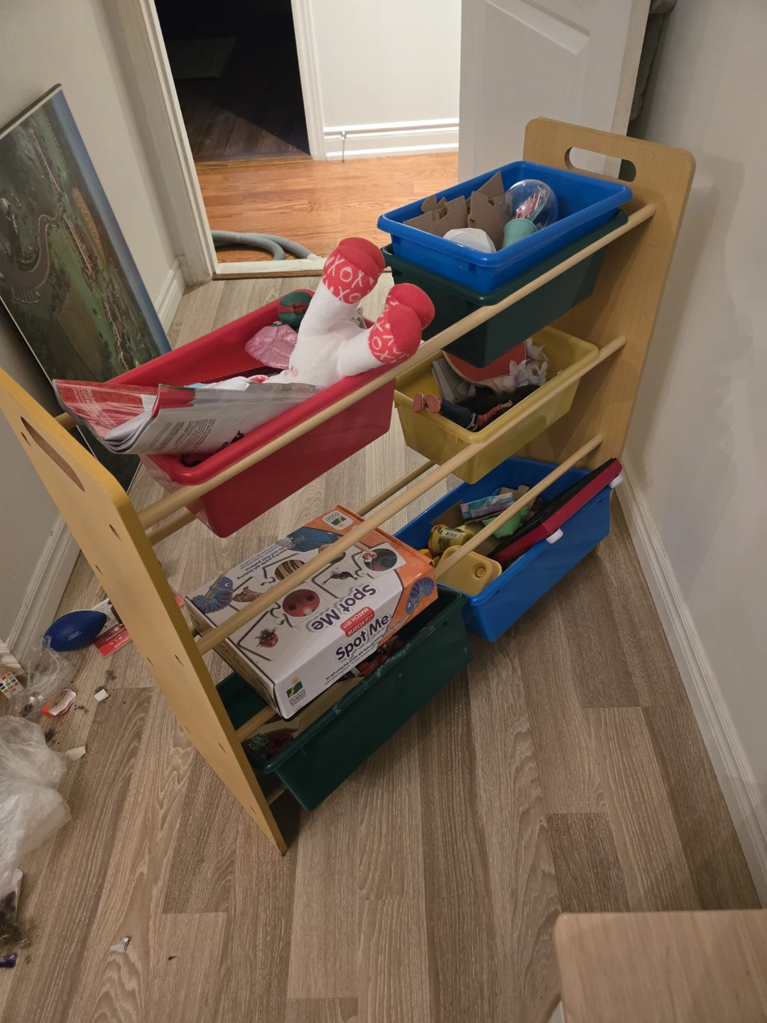Kids Toy Storage Organizer with Bins - photo 2