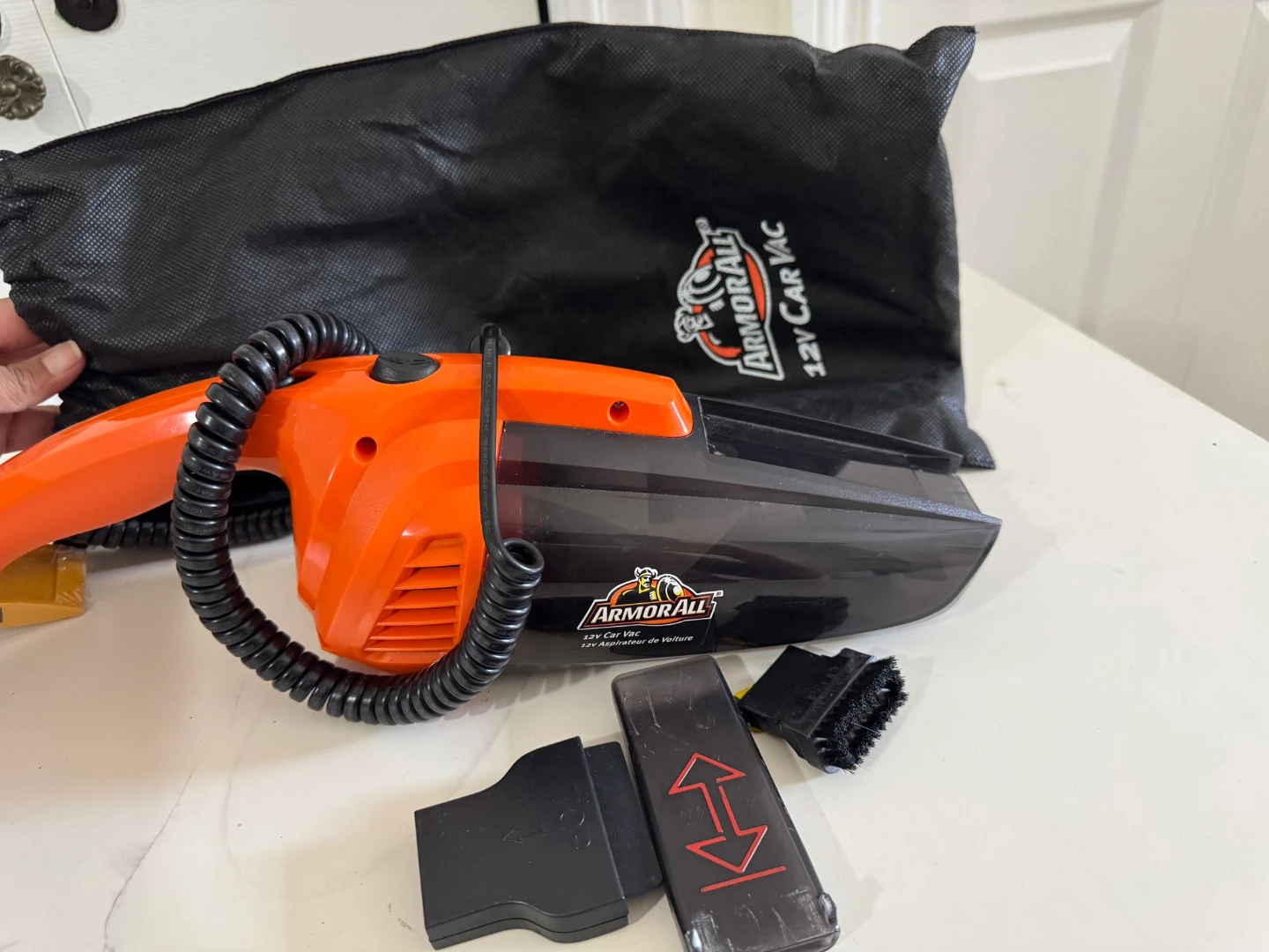 Armor All 12V Car Vacuum with Accessories and Bag