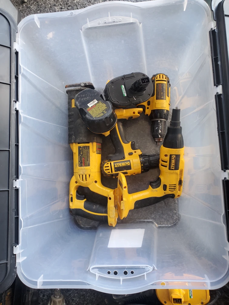 DeWalt Cordless and Corded Power Tool Set